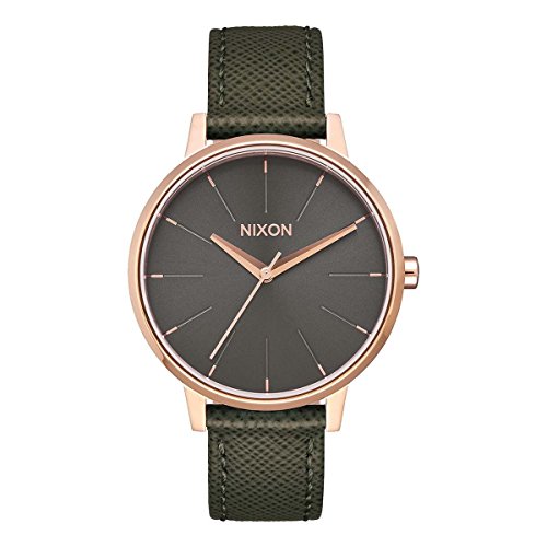 Nixon Herren Analog Quarz Uhr mit Leder Armband A1082283-00 von Nixon