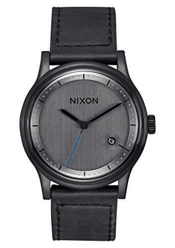 Nixon Herren Analog Quarz Uhr mit Leder Armband A1161-001-00 von Nixon