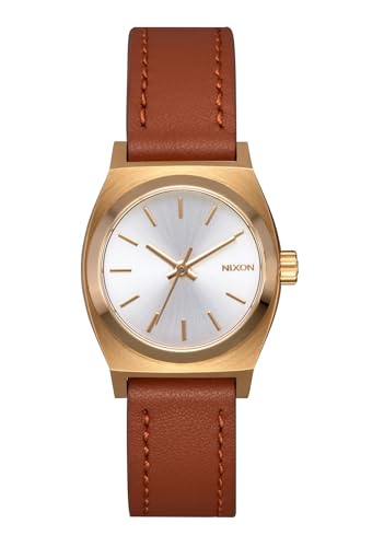 Nixon Herren Analog Quarz Uhr mit Leder Armband A509-5168-00 von Nixon