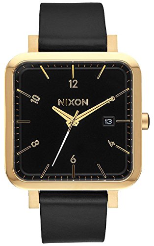 Nixon Herren Analog Quarz Uhr mit Leder Armband A985-513-00 von Nixon