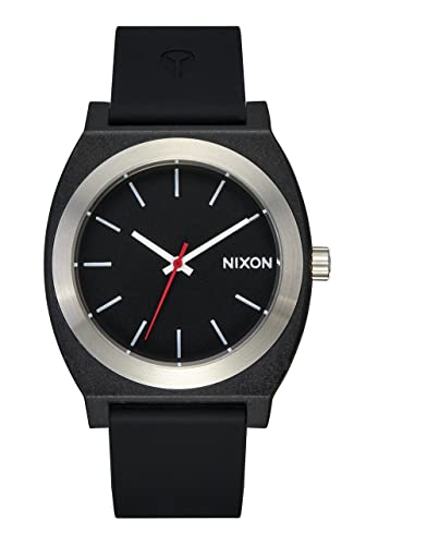 Nixon Herren Analog Quarz Uhr mit Silikon Armband A1361-000-00 von Nixon