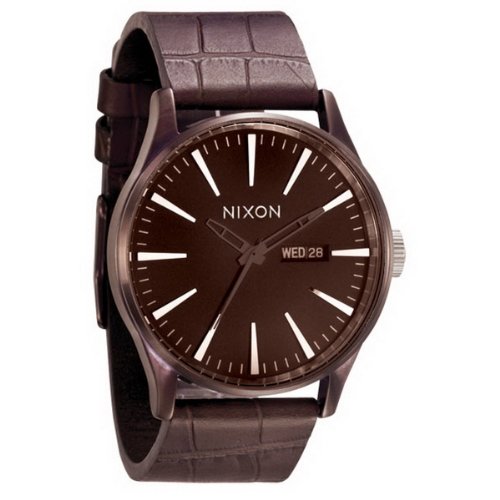 Nixon Herren-Armbanduhr Analog Leder A105471-00 von Nixon