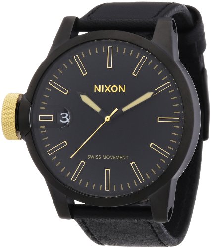 Nixon Herren-Armbanduhr Analog Leder A1271041-00 von Nixon