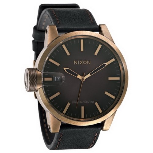 Nixon Herren-Armbanduhr Analog Leder A127581-00 von Nixon
