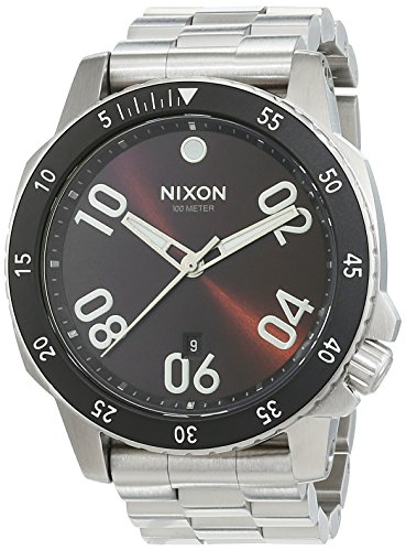 Nixon Herren-Armbanduhr Ranger Analog Quarz Edelstahl A5062097-00 von Nixon