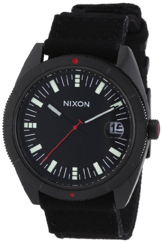 Nixon Herren-Armbanduhr XL Rover II Analog Quarz Leder A355001-00 von Nixon