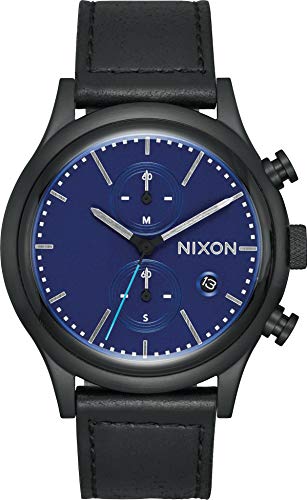 Nixon Herren Chronograph Quarz Uhr mit Leder Armband A1163-602-00 Nixon Herren Chronograph Quarz Uhr mit Leder Armband A1163-602-00 von Nixon