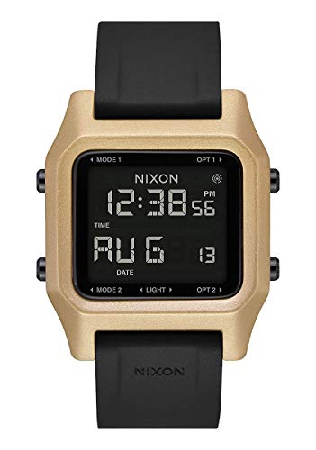 Nixon Herren Digital Chinesische Automatik Uhr mit Kunststoff Armband A1282-010-00 von Nixon