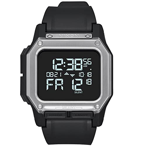 Nixon Herren Digital Japanisches Automatikwerk Uhr mit Kunststoff Armband A1180-180-00 von Nixon