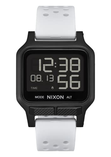 Nixon Herren Digital Japanisches Automatikwerk Uhr mit Kunststoff Armband A1320-005-00 von Nixon