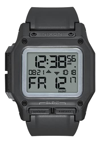 Nixon Herren Digital LCD-Digitalmodul Uhr mit Kunststoff Armband A1180867-00 von Nixon