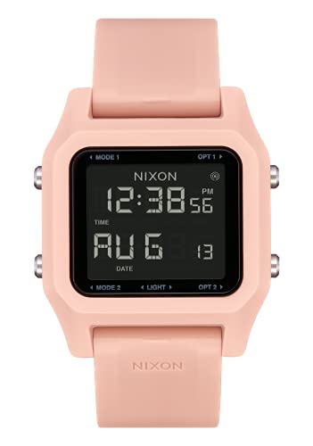 Nixon Herren Digital Quarz Uhr mit Silikon Armband A1309-220-00 von Nixon