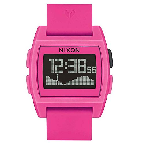 Nixon Herren Digital Uhr mit Silikon Armband A1104-2688-00 von Nixon