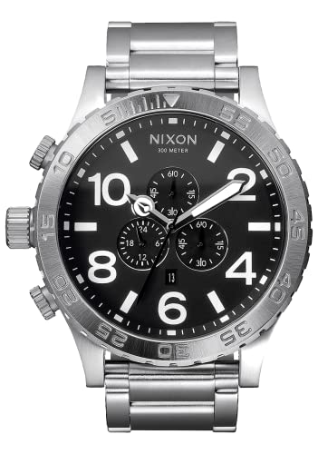 Nixon Herrenuhr Chronograph Quarz mit Edelstahlarmband – 1000 A083 von Nixon