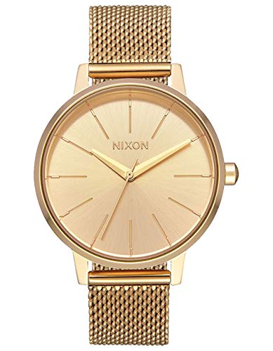 Nixon Unisex Armbanduhr Kensington Milanaise All Gold von Nixon