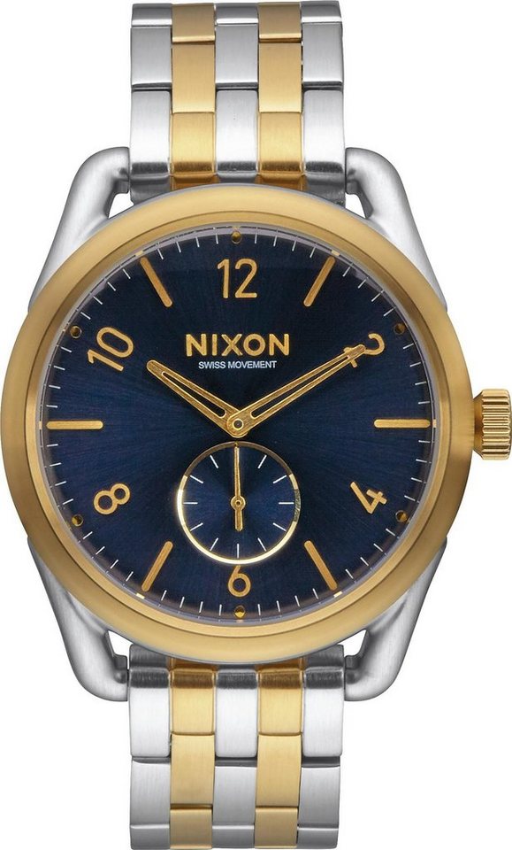 Nixon Mechanische Uhr Nixon C39 SS A950-1922 Herrenarmbanduhr Design Highlight, Design Highlight von Nixon