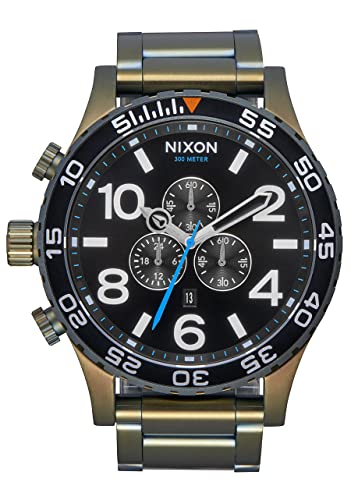 Nixon Unisex Analog Japanisches Quarzwerk Uhr mit Edelstahl Armband A083-5092-00 von Nixon