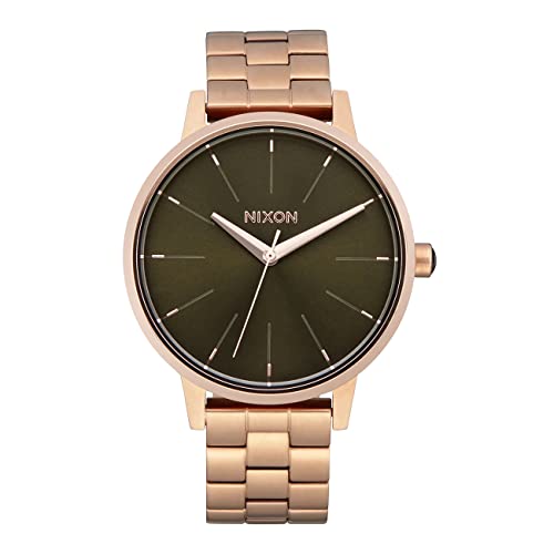 Nixon Unisex Analog Japanisches Quarzwerk Uhr mit Edelstahl Armband A099-5102-00 von Nixon