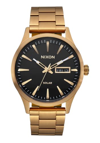 Nixon Unisex Analog Japanisches Quarzwerk Uhr mit Edelstahl Armband A1346-510-00 von Nixon