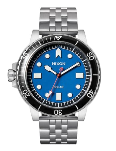 Nixon Unisex Analog Japanisches Quarzwerk Uhr mit Edelstahl Armband A1402-5236-00 von Nixon