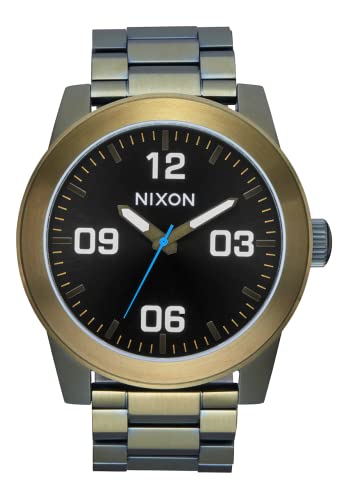 Nixon Unisex Analog Japanisches Quarzwerk Uhr mit Edelstahl Armband A346-5092-00 von Nixon