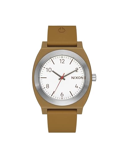 Nixon Unisex Analog Japanisches Quarzwerk Uhr mit Silikon Armband A1361-5205-00 von Nixon