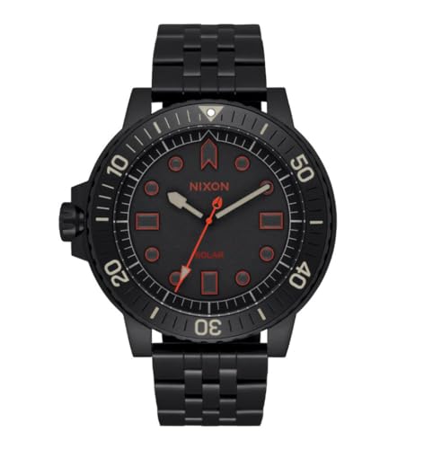 Nixon Unisex Analog Quarz Uhr mit Edelstahl Armband A1402-1256-00 von Nixon