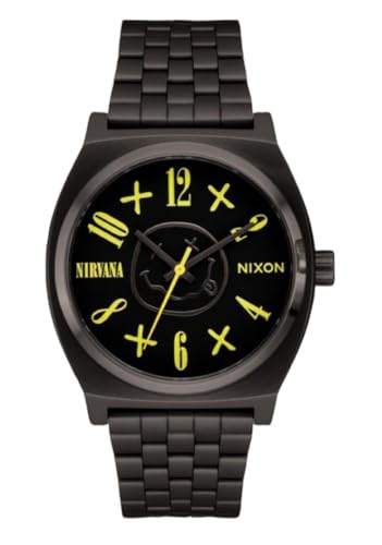 Nixon Unisex Analog Quarz Uhr mit Edelstahl Armband A1419-5275-00 von Nixon