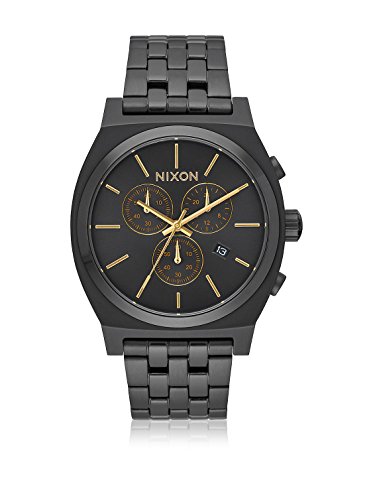 Nixon Unisex Analog Quarz Uhr mit Edelstahl Armband A9721031 von Nixon