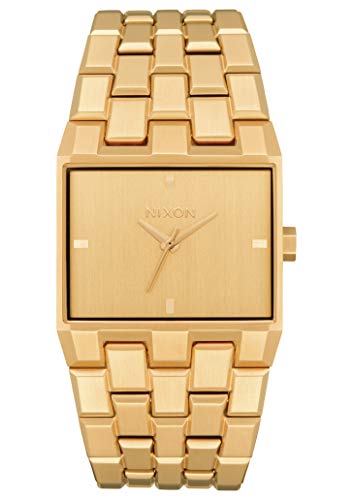 Nixon Unisex Armbanduhr Ticket All Gold von Nixon