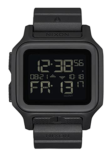 Nixon Herren Digital Japanisches Automatikwerk Uhr mit Polykarbonat Armband A1170-001-00 von Nixon