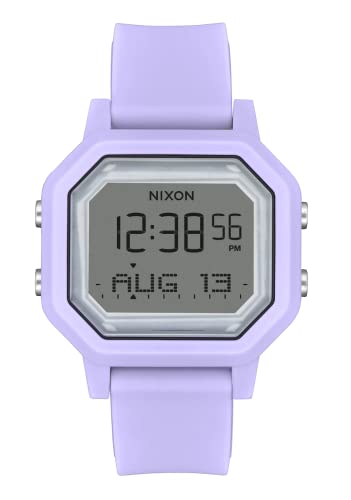 Nixon Unisex Digital Japanisches Automatikwerk Uhr mit Silikon Armband A1311-5108-00 von Nixon