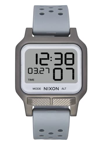 Nixon Unisex Digital Japanisches Automatikwerk Uhr mit Silikon Armband A1320-5106-00 von Nixon