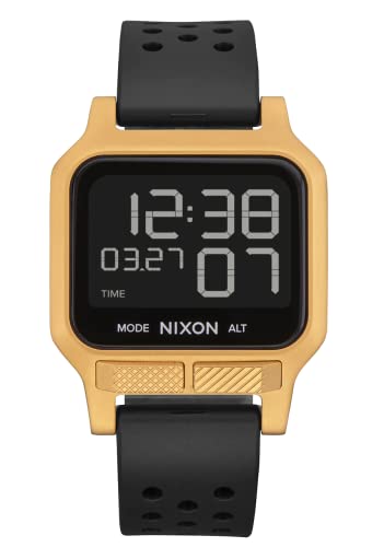 Nixon Unisex Digital Japanisches Automatikwerk Uhr mit Silikon Armband A1320-513-00 von Nixon