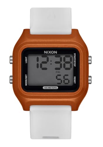 Nixon Unisex Digital Quarz Uhr mit Silikon Armband A1399-5231-00 von Nixon