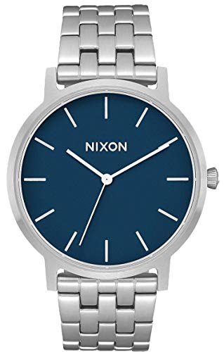 Nixon Unisex Erwachsene Analog Quarz Uhr mit Edelstahl Armband A1198-307-00 von Nixon