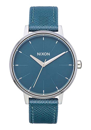 Nixon Unisex Erwachsene Analog Quarz Uhr mit Leder Armband A108-3076-00 von Nixon