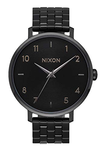 Nixon Unisex Erwachsene Digital Quarz Uhr mit Edelstahl Armband A1090-001-00 von Nixon