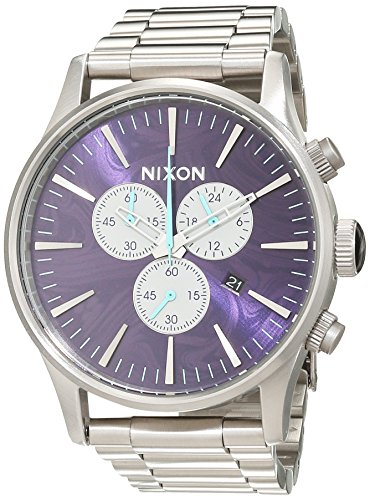 Nixon Unisex-Uhr Analog Quarz mit Edelstahlarmband – A386230 von Nixon