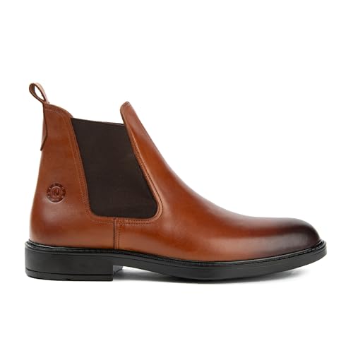 nixt Classic Herren Chelsea Boots Lederstiefel | 100% echtes Leder (coffe, EU Schuhgrößensystem, Erwachsene, Herren, Numerisch, M, 42), RMA012024 von Nixt