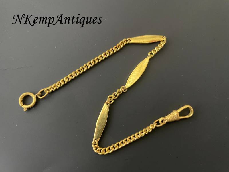 1920Er Jahre Kettenuhr Der Vorkriegszeit von Nkempantiques
