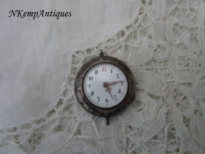 Antike Silberne Uhr 1910 Restaurierungsprojekt von Nkempantiques