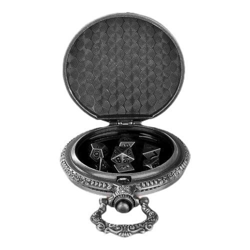Nkmujil Pocket Watch Case | Embossed Dragon Pattern Storage Case | Nostalgic Pocket Watch Display for Man & Woman | Role-Playing and Board Game Accessories | Vintage Style Pocket Watch Holder Nkmujil Pocket Watch Case | Embossed Dragon Pattern Storage Case | Nostalgic Pocket Watch Display for Man & Woman | Role-Playing and Board Game Accessories | Vintage Style Pocket Watch Holder von Nkmujil