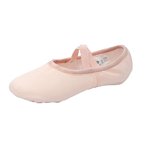 Ballettschuhe Ballettschläppchen Tanzschuhe Ledersohle für Kinder von Nlaayong