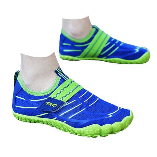 Nlaayong Badeschuhe Kinder Jungen Mädchen Schwimmschuhe Wasserschuhe Kinder Leichte Barfußschuhe Kind Schnell Trocknend Strandschuhe Aquaschuhe von Nlaayong