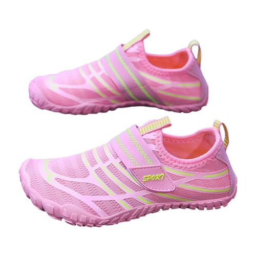 Nlaayong Badeschuhe Kinder Jungen Mädchen Schwimmschuhe Wasserschuhe Kinder Leichte Barfußschuhe Kind Schnell Trocknend Strandschuhe Aquaschuhe von Nlaayong