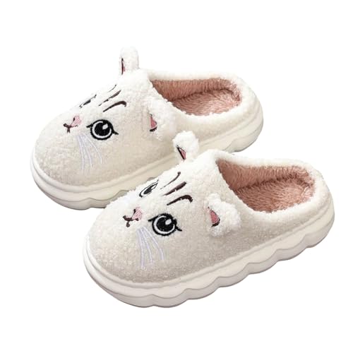 Nlaayong Hausschuhe Damen Plüsch Pantoffeln Warme Schuhe Winter Slippers Bequem rutschfest Hausschlappen Für Damen von Nlaayong