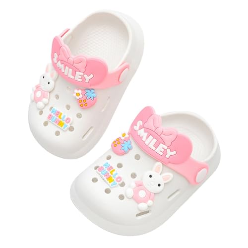 KinderJungen Mädchen Pantoletten Unisex Hausschuhe Gartenschuhe Strand Sandalen Slip Badeschuhe Outdoor Sommer Latschen On Flach von Nlaayong