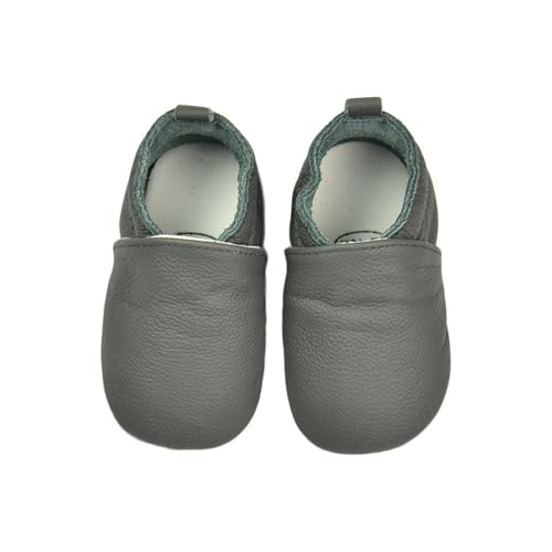 Nlaayong Lauflernschuhe Baby Krabbelschuhe Lederpuschen Baby Schuhe First Walking Shoe Leather Slippers von Nlaayong