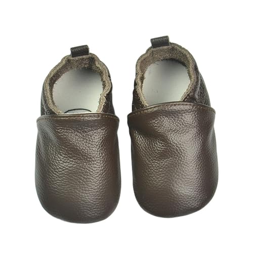 Nlaayong Lauflernschuhe Baby Krabbelschuhe Lederpuschen Baby Schuhe First Walking Shoe Leather Slippers von Nlaayong